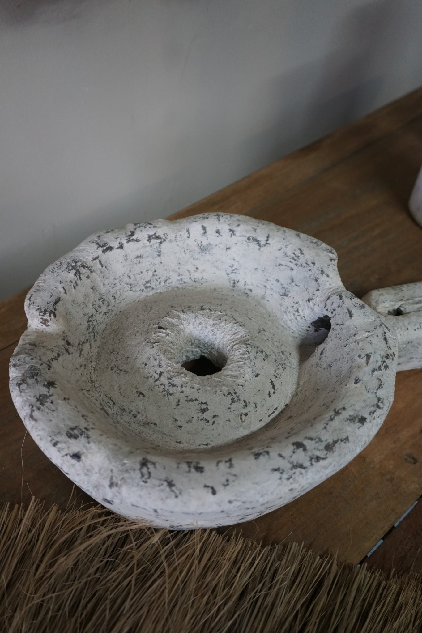 Rene Houtman Nepalese Houten Lepel | White Wash | L57 x B23 cm