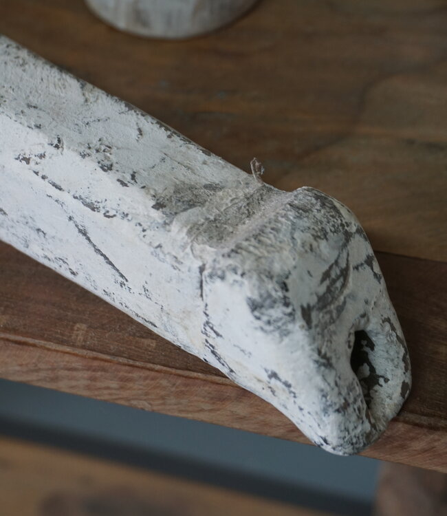 Rene Houtman Nepalese Houten Lepel | White Wash | L57 x B23 cm