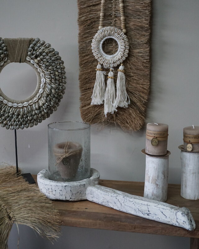Rene Houtman Nepalese Houten Lepel | White Wash | L57 x B23 cm