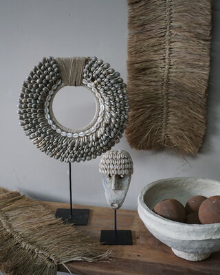 Rene Houtman Schelpenkraag Rond | H56 x B37 cm