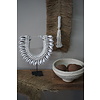 Schelpenkraag Wit | H43 x B33,5 cm