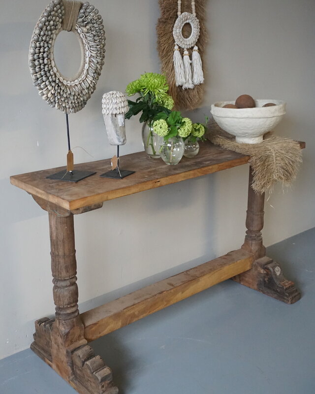 Rene Houtman Chinees Oud Houten Sidetable | H72 x B120 x D38 cm
