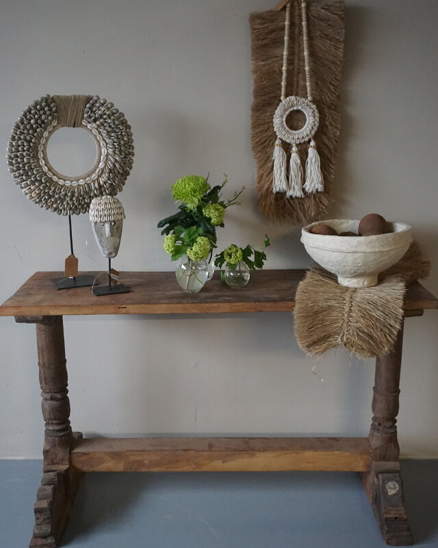 Rene Houtman Chinees Oud Houten Sidetable | H72 x B120 x D38 cm