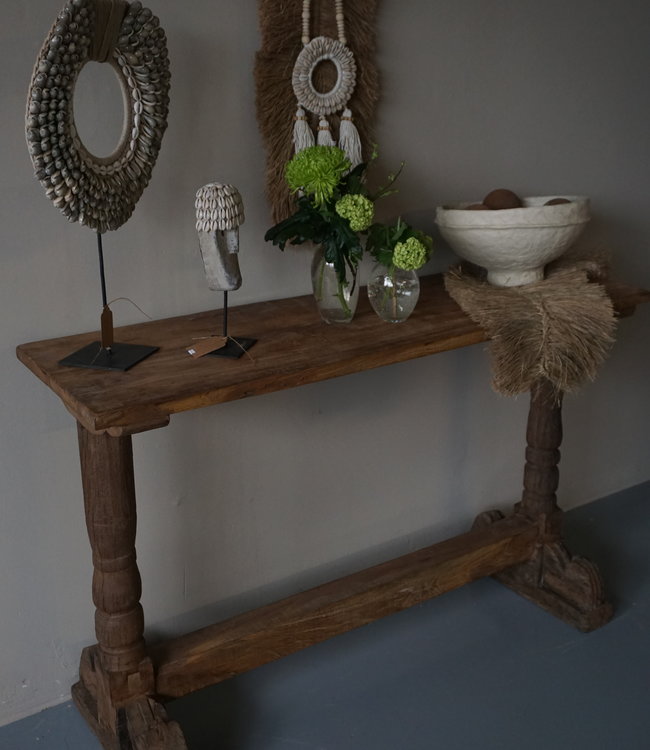 Rene Houtman Chinees Oud Houten Sidetable | H76 x B120 x D38 cm