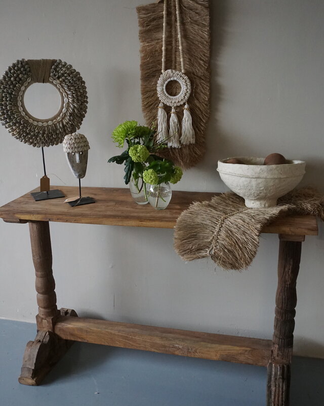 Rene Houtman Chinees Oud Houten Sidetable | H76 x B120 x D38 cm