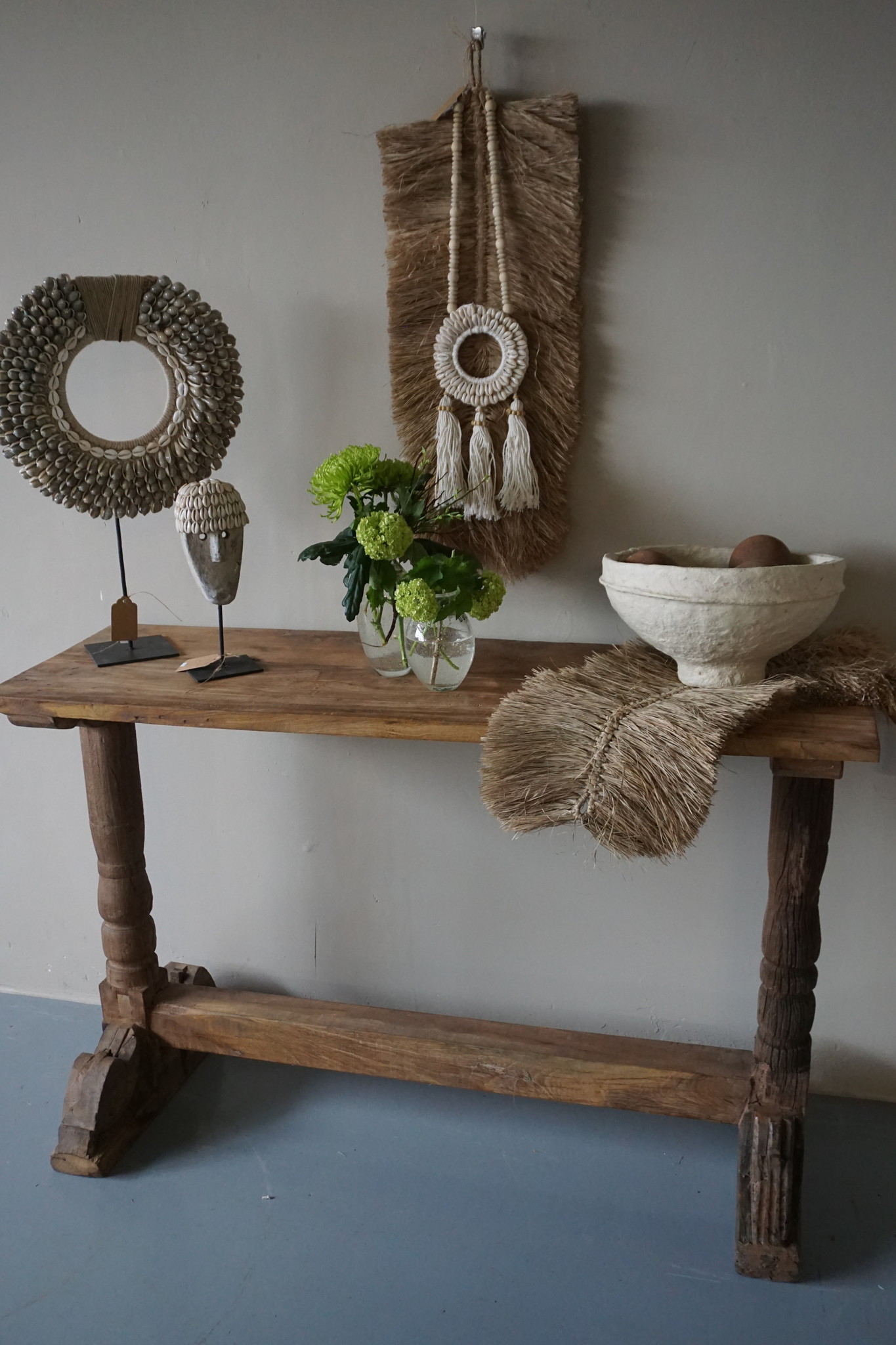 Rene Houtman Chinees Oud Houten Sidetable | H76 x B120 x D38 cm