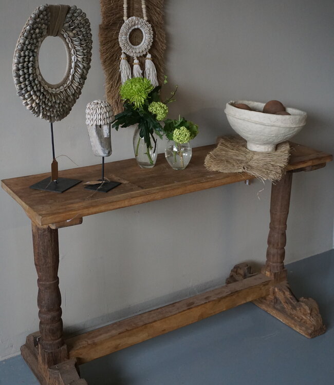 Rene Houtman Chinees Oud Houten Sidetable | H74,5 x B120 x D38 cm