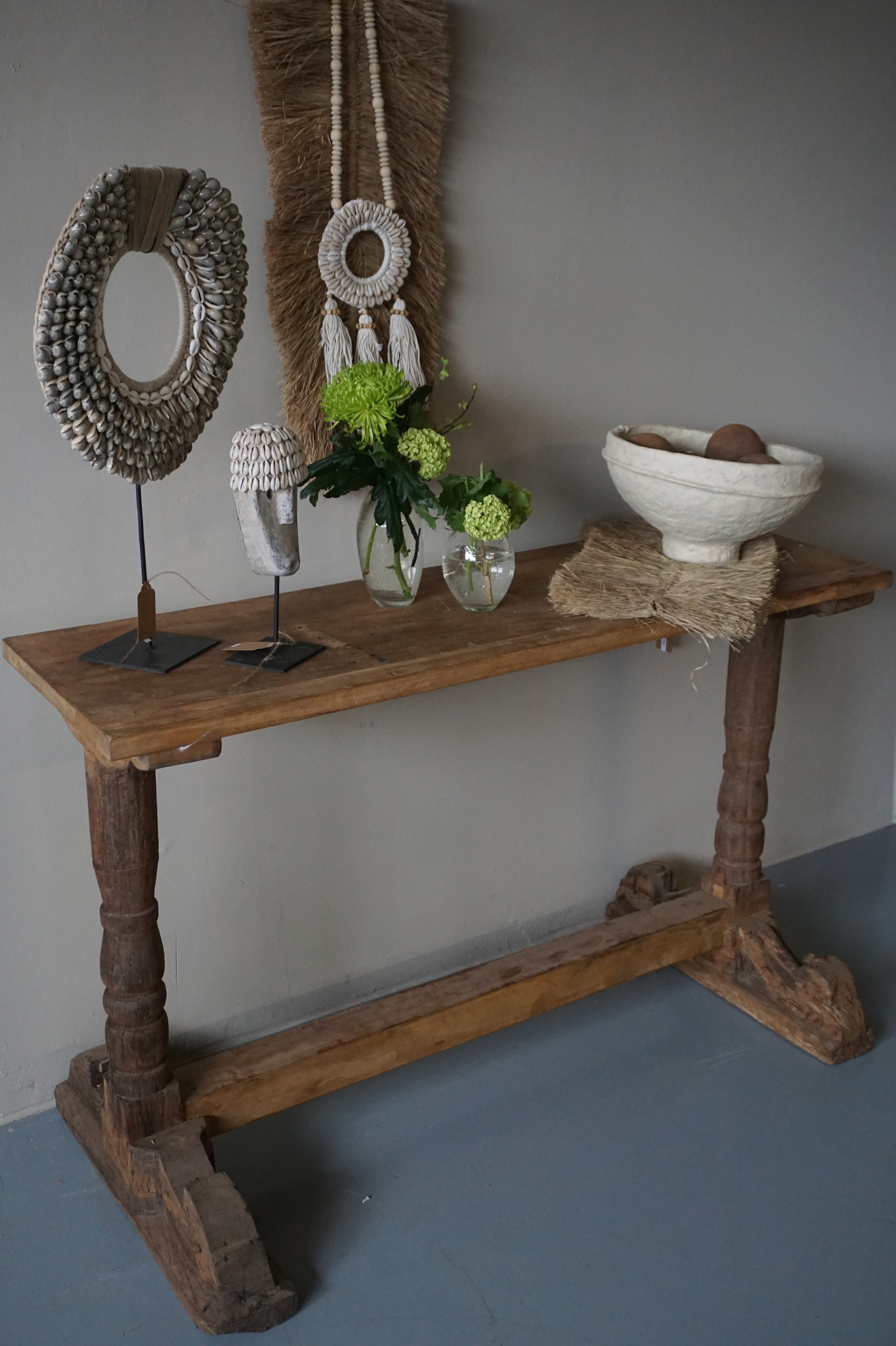 Rene Houtman Chinees Oud Houten Sidetable | H74,5 x B120 x D38 cm