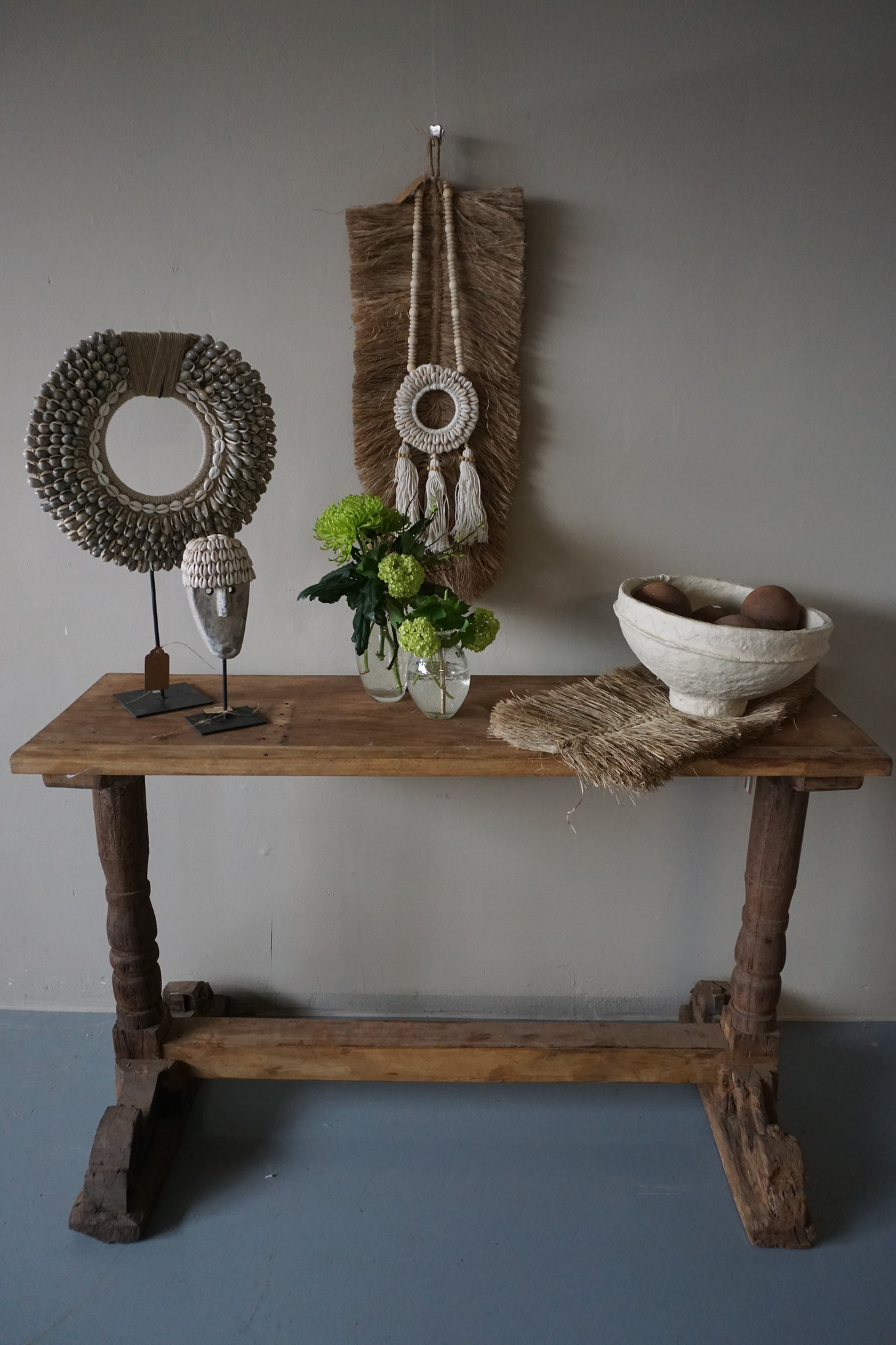 Rene Houtman Chinees Oud Houten Sidetable | H74,5 x B120 x D38 cm