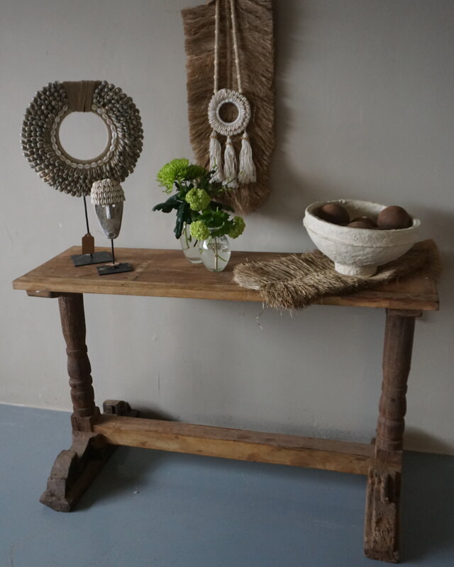 Rene Houtman Chinees Oud Houten Sidetable | H74,5 x B120 x D38 cm