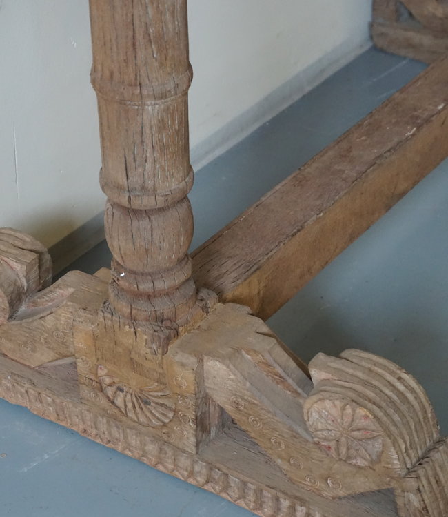 Rene Houtman Chinees Oud Houten Sidetable | H75 x B120 x D38,5 cm