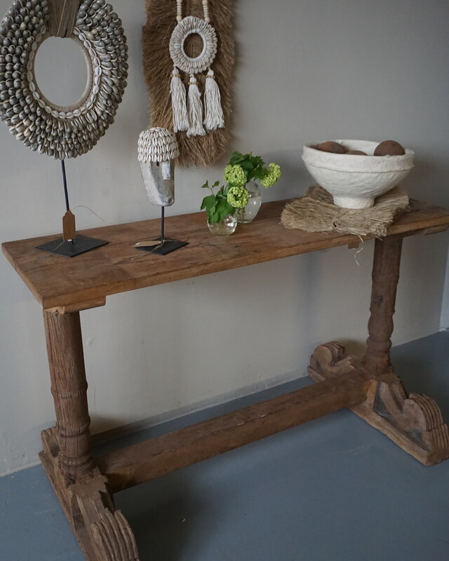 Rene Houtman Chinees Oud Houten Sidetable | H75 x B120 x D38,5 cm