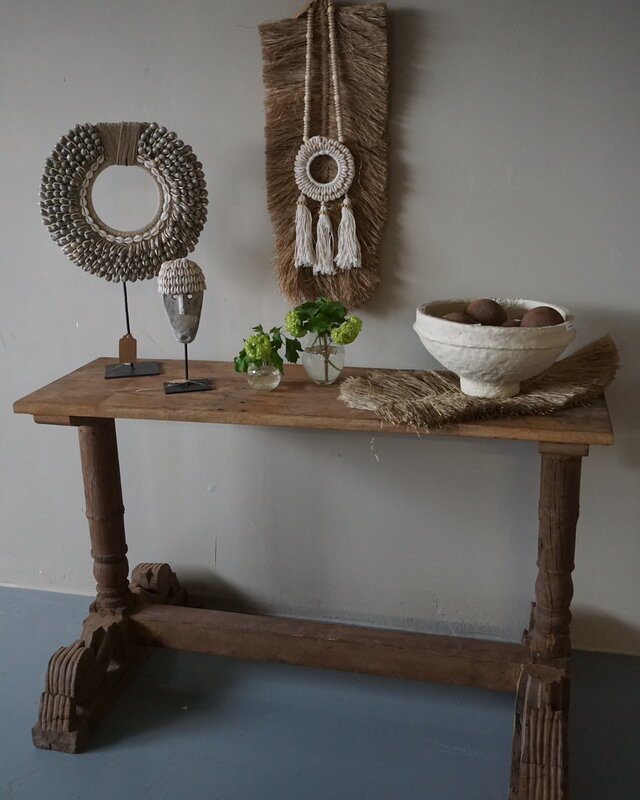 Rene Houtman Chinees Oud Houten Sidetable | H75 x B120 x D38,5 cm