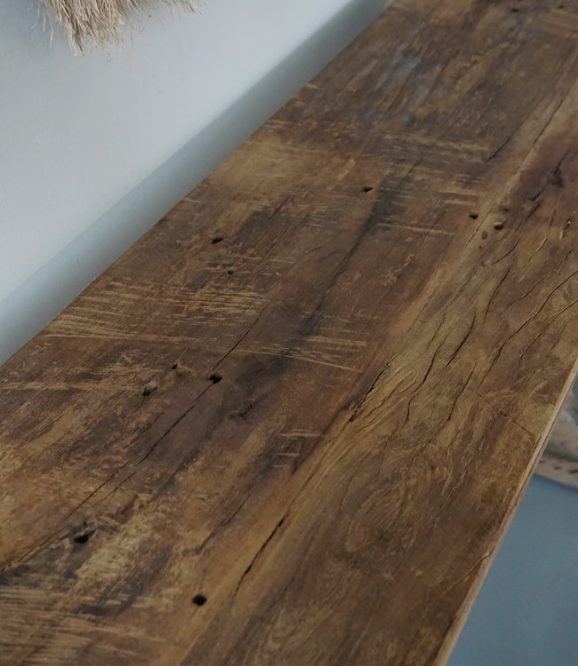 Rene Houtman Chinees Oud Houten Sidetable | H70 x B118 x D37,5 cm