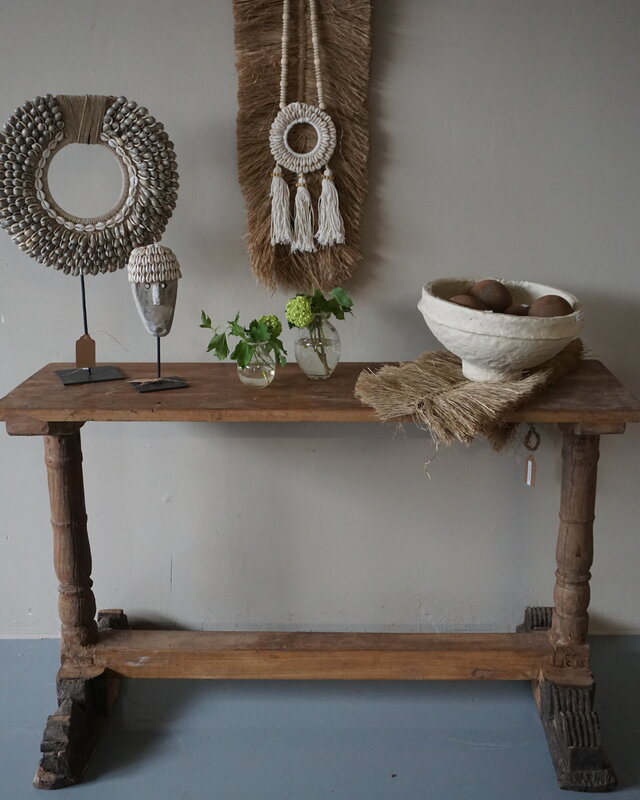 Rene Houtman Chinees Oud Houten Sidetable | H72 x B119 x D38 cm