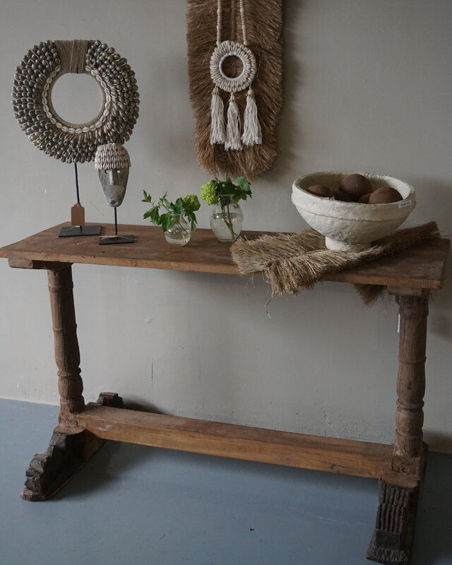 Rene Houtman Chinees Oud Houten Sidetable | H72 x B119 x D38 cm