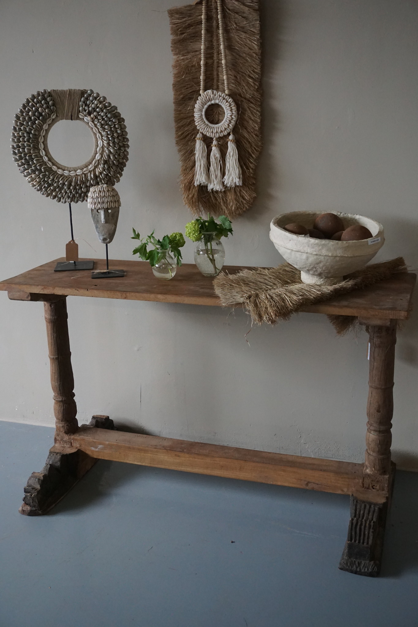 Rene Houtman Chinees Oud Houten Sidetable | H72 x B119 x D38 cm