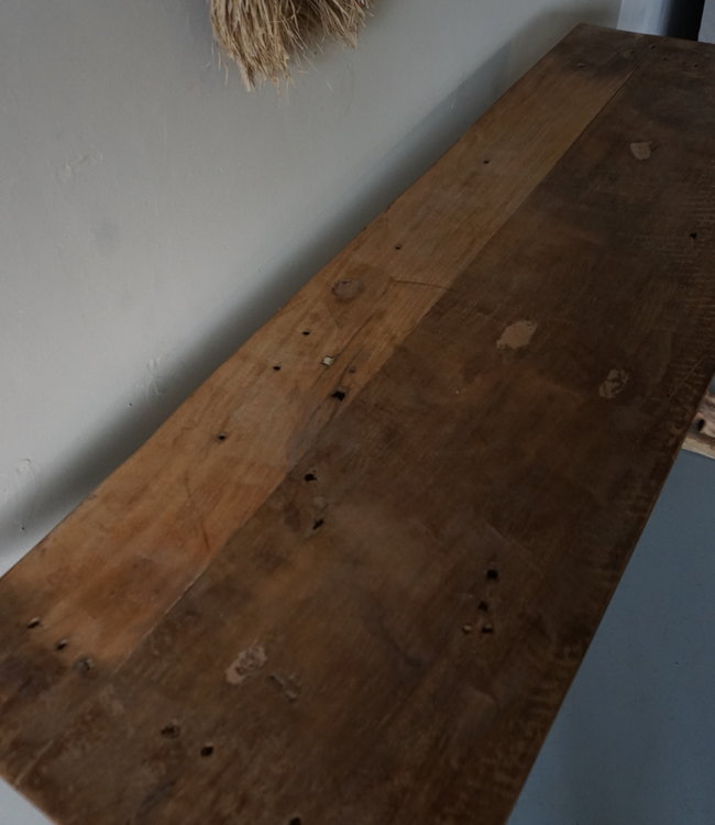 Rene Houtman Chinees Oud Houten Sidetable | H70 x B119 x D38 cm