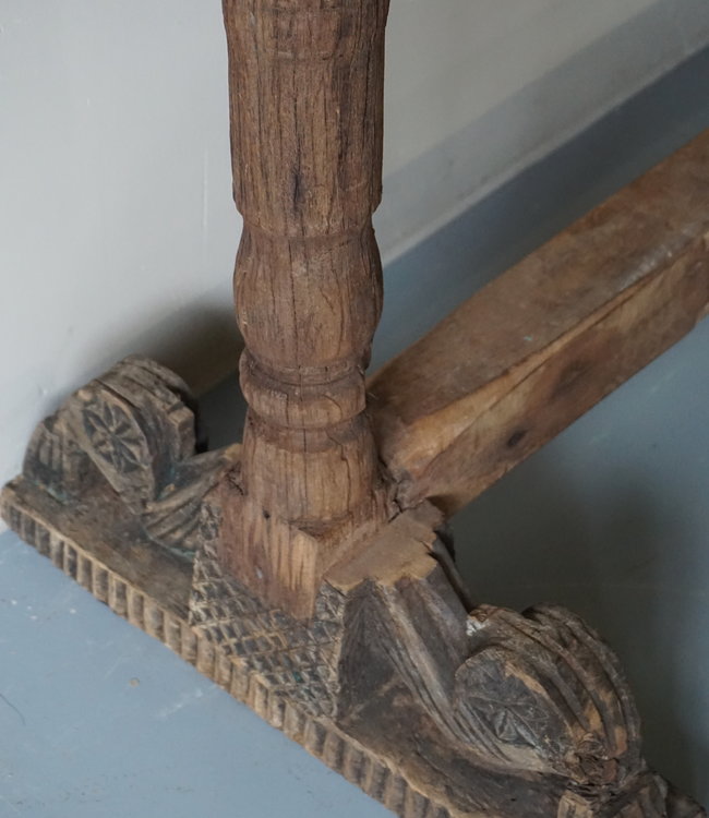 Rene Houtman Chinees Oud Houten Sidetable | H70 x B119 x D38 cm