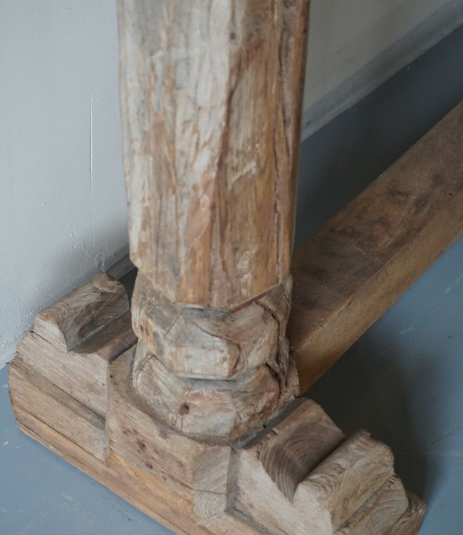 Rene Houtman Chinees Oud Houten Sidetable | H62 x B119 x D38 cm