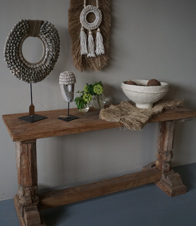 Rene Houtman Chinees Oud Houten Sidetable | H62 x B119 x D38 cm