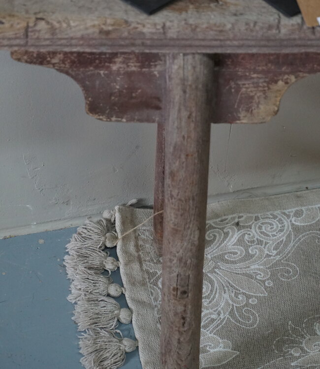 Rene Houtman Chinees Oud Houten Bankje | Naturel | H53 x B114 x D16 cm