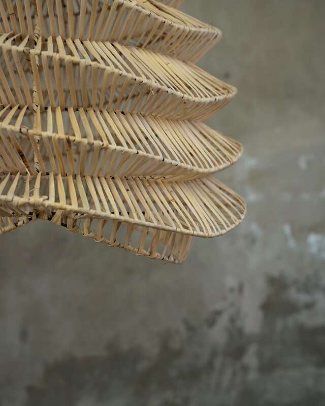 Bazar Bizar The Good Vibes Hanglamp - Naturel - H55 cm