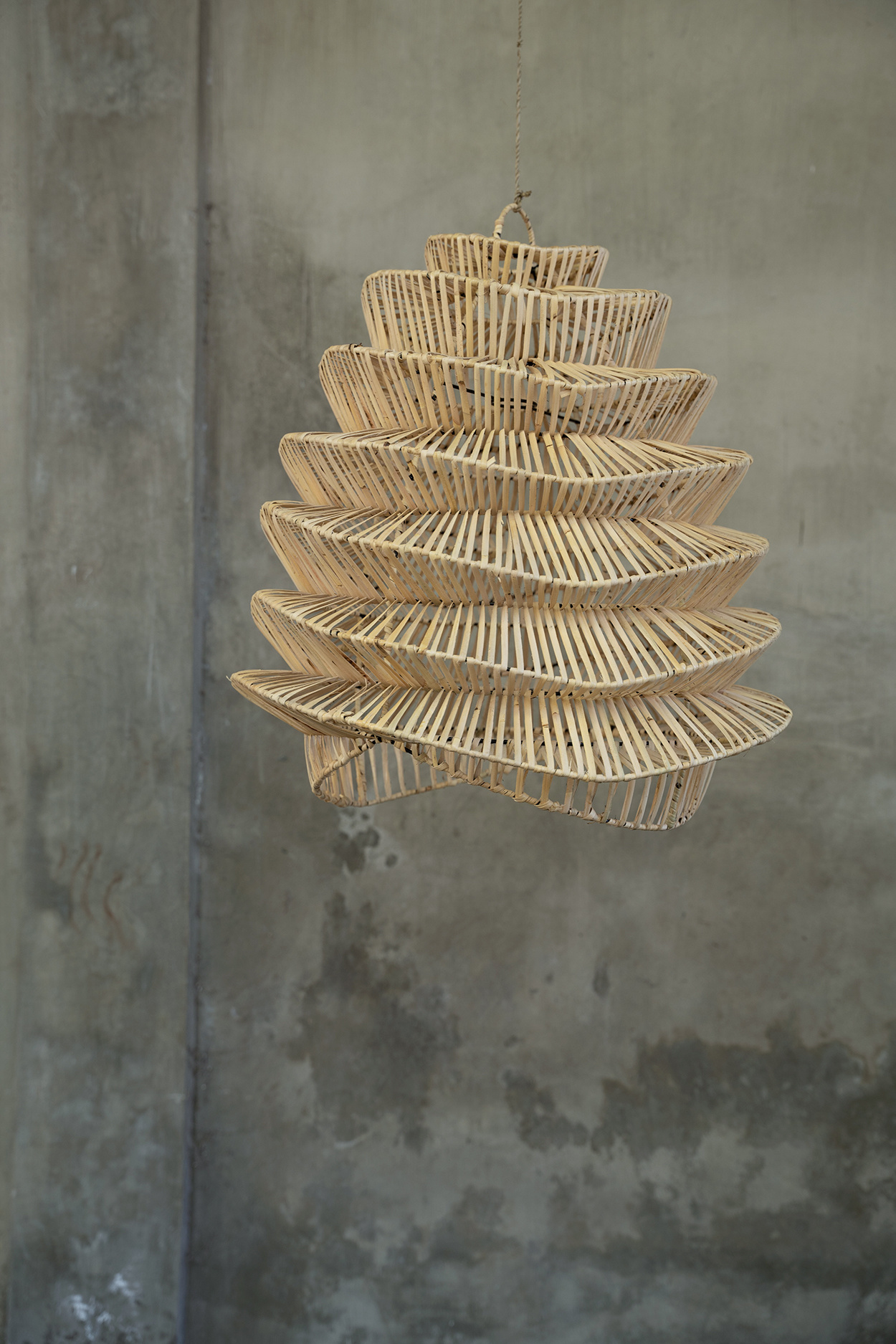 Bazar Bizar The Good Vibes Hanglamp - Naturel - H55 cm
