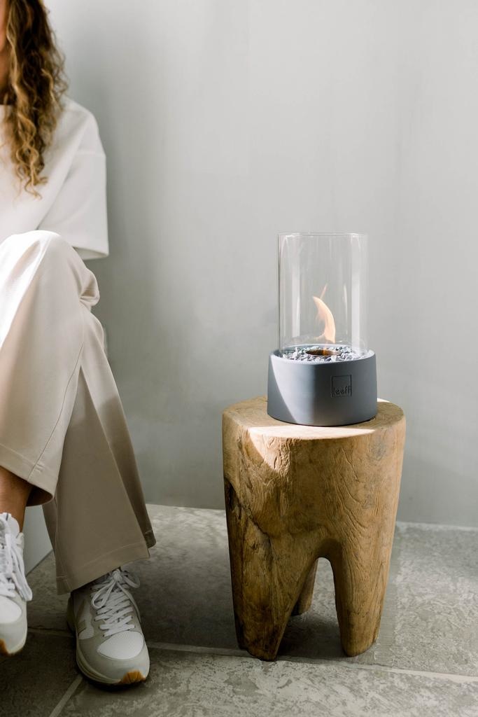 LEEFF Stonefire Sfeerhaard Tuinhaard Grijs Bio Ethanol