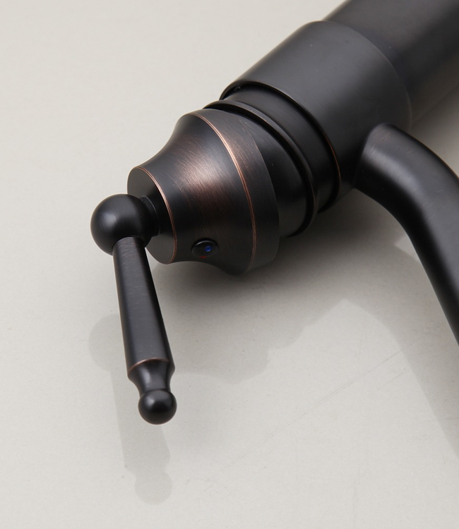 Rene Houtman Nostalgische Bronzen Wastafelkraan - H340 MM