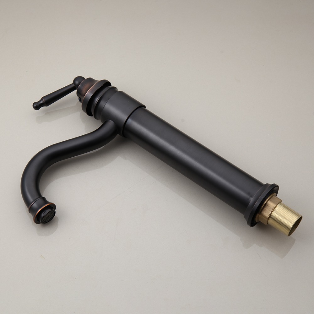 Rene Houtman Nostalgische Bronzen Wastafelkraan - H340 MM
