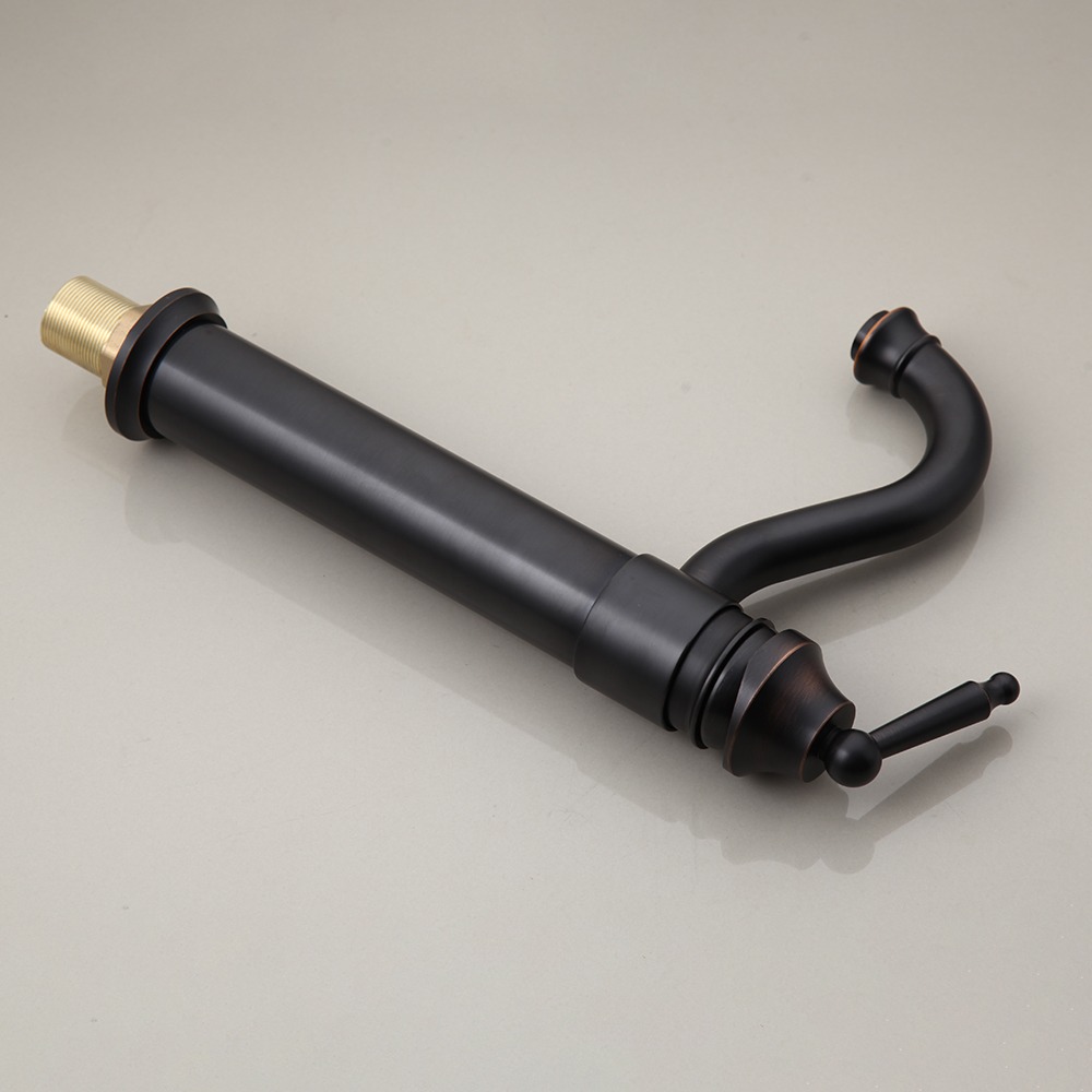 Rene Houtman Nostalgische Bronzen Wastafelkraan - H340 MM