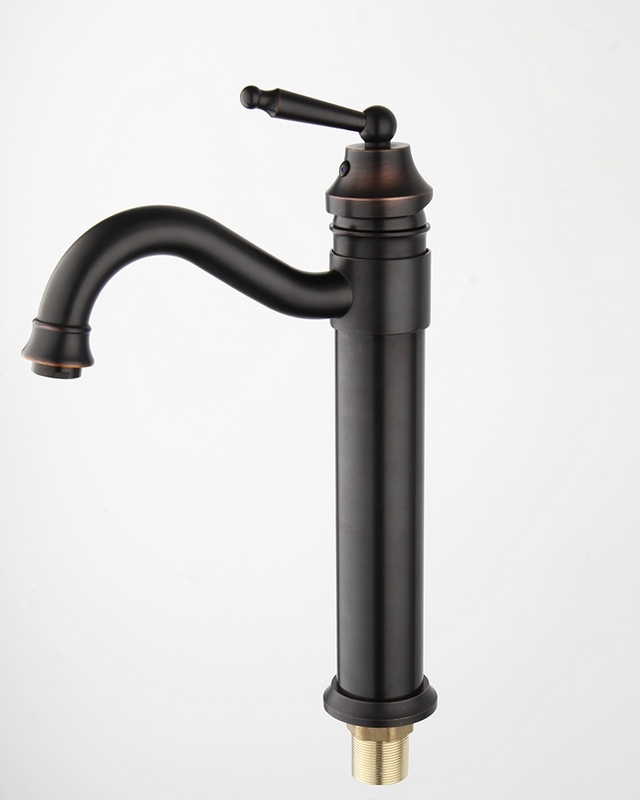 Rene Houtman Nostalgische Bronzen Wastafelkraan - H340 MM