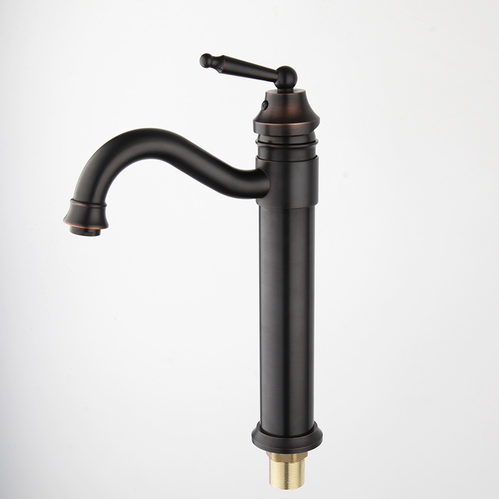 Rene Houtman Nostalgische Bronzen Wastafelkraan - H340 MM
