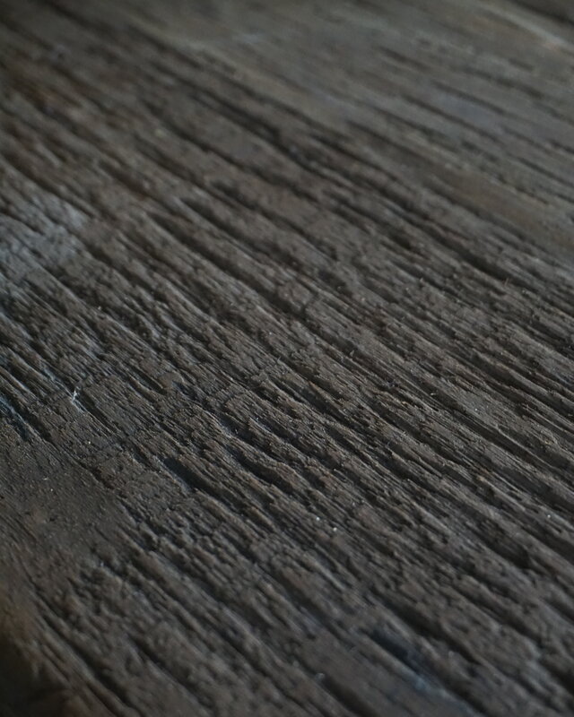 Rene Houtman Kloostertafel Pilaar Grey Massief Hardhout - Kies Maat