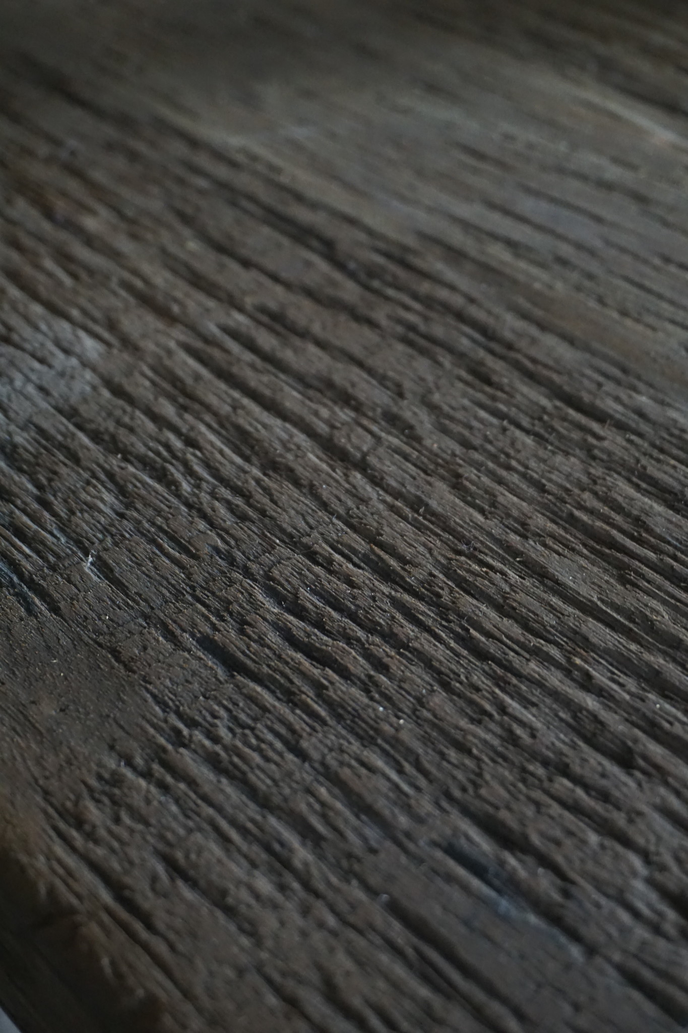 Rene Houtman Kloostertafel Pilaar Grey Massief Hardhout - Kies Maat