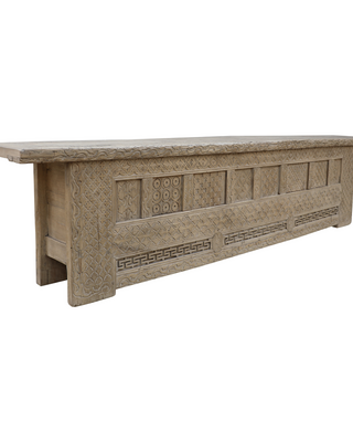 Rene Houtman Dressoir Xinjian Hout Snijwerk | H72 x B305 x D45