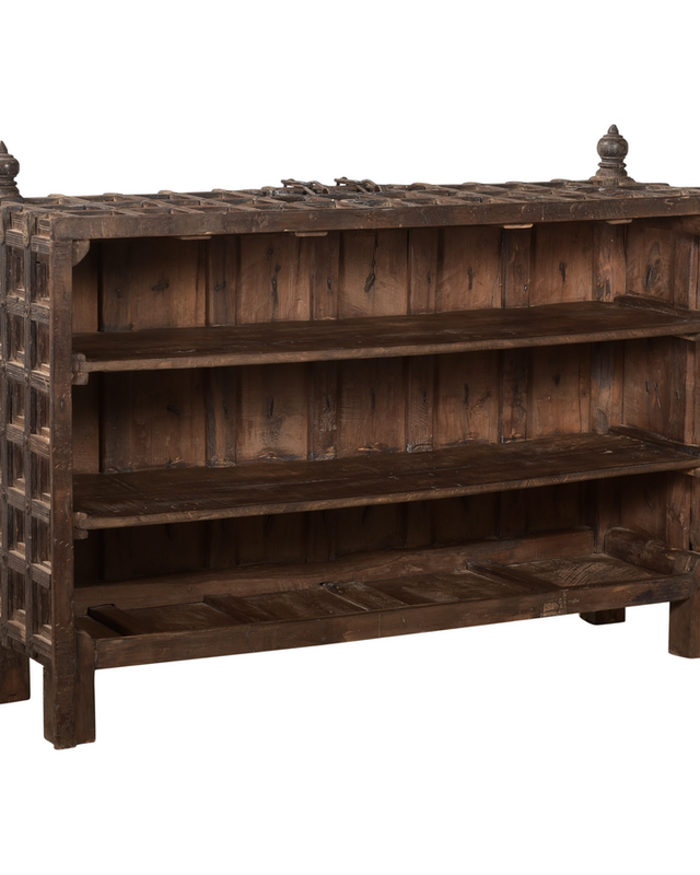 Rene Houtman Toonbank Oud Hout Indisch | H115 x B161 x D45 cm