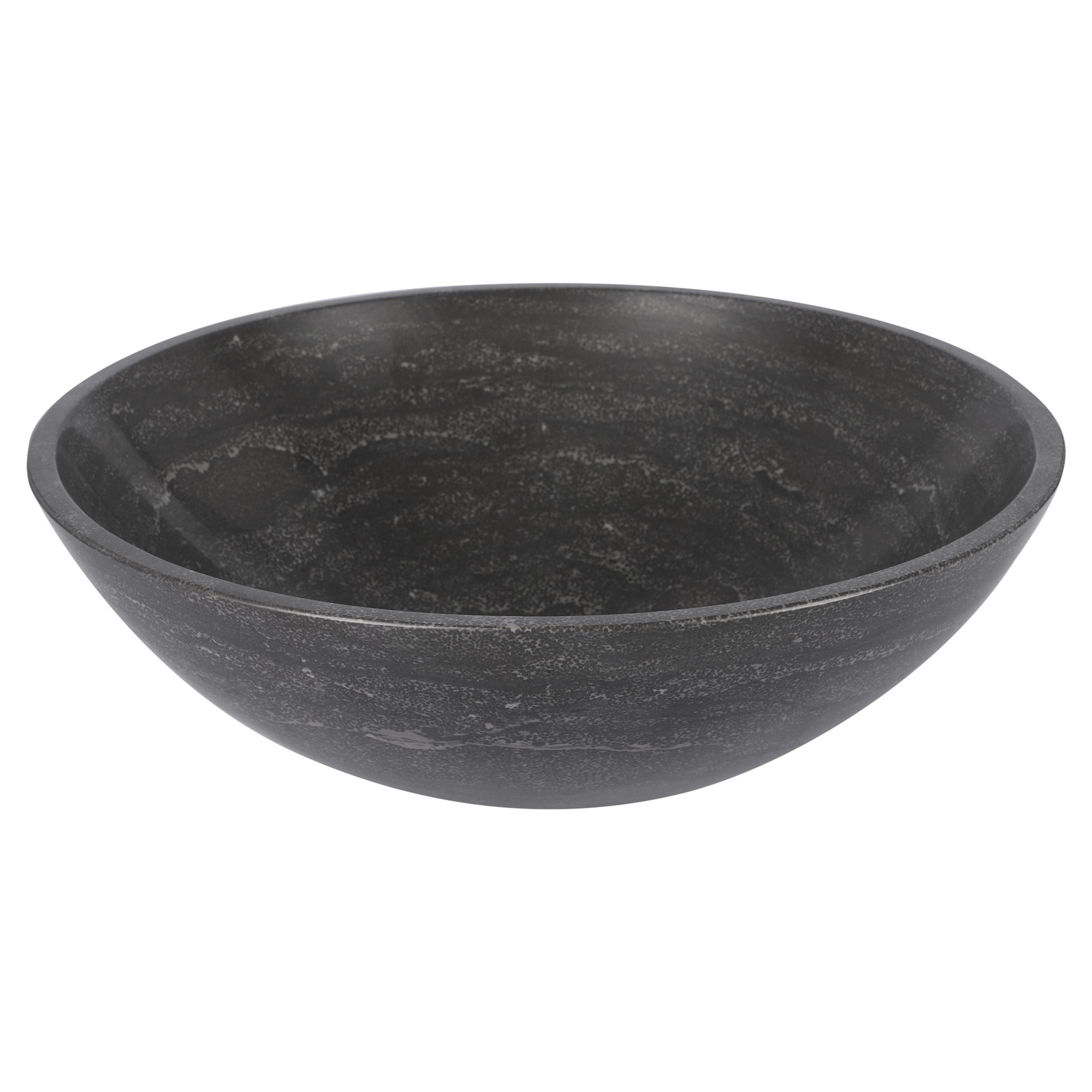 Differnz Waskom Limestone | Zwart | Ø 40 x H15 cm