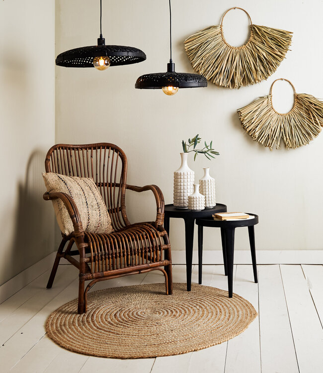 Rene Houtman Bamboe Armstoel/Fauteuil | L83 x B64 x H86 cm