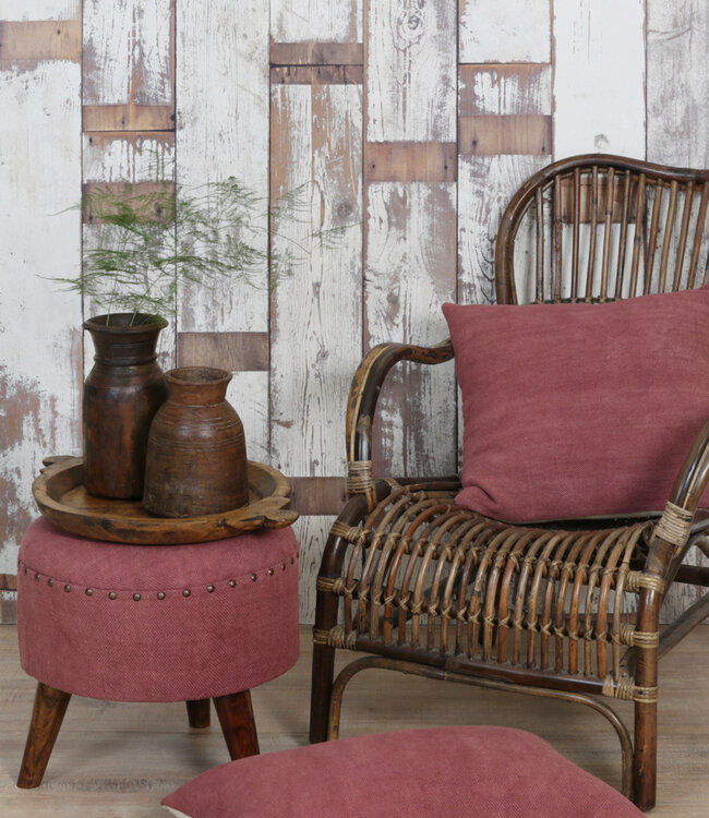 Rene Houtman Bamboe Armstoel/Fauteuil | L83 x B64 x H86 cm