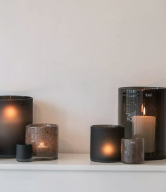 DutZ Windlicht Cilinder | Smoke | 5 Maten