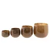 Pot | Bruin | H14 x D16 cm