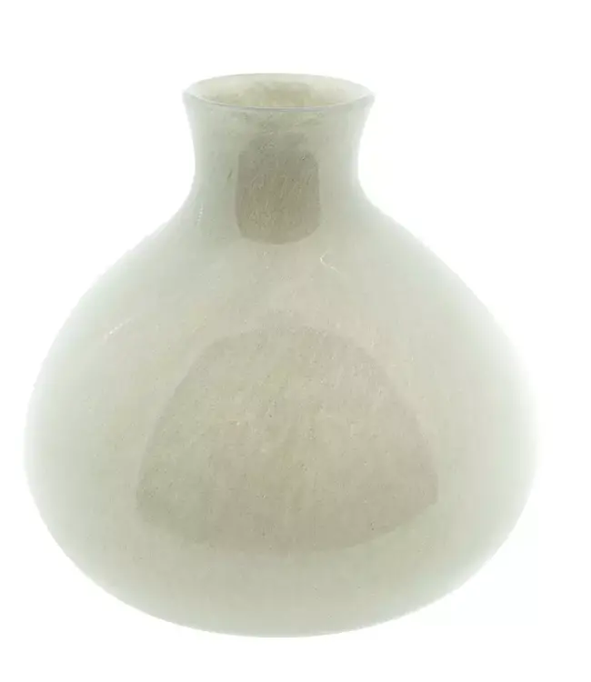 DutZ Vaas Bottle Bucca | Lichtgrijs | H30 x D29 cm