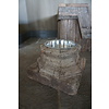 Voerbak Oud Indische Poer - B23xD23xH15 cm