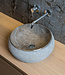 Loutro Bathroomware Waskom Natuursteen | Gefrijnd | 2 Maten