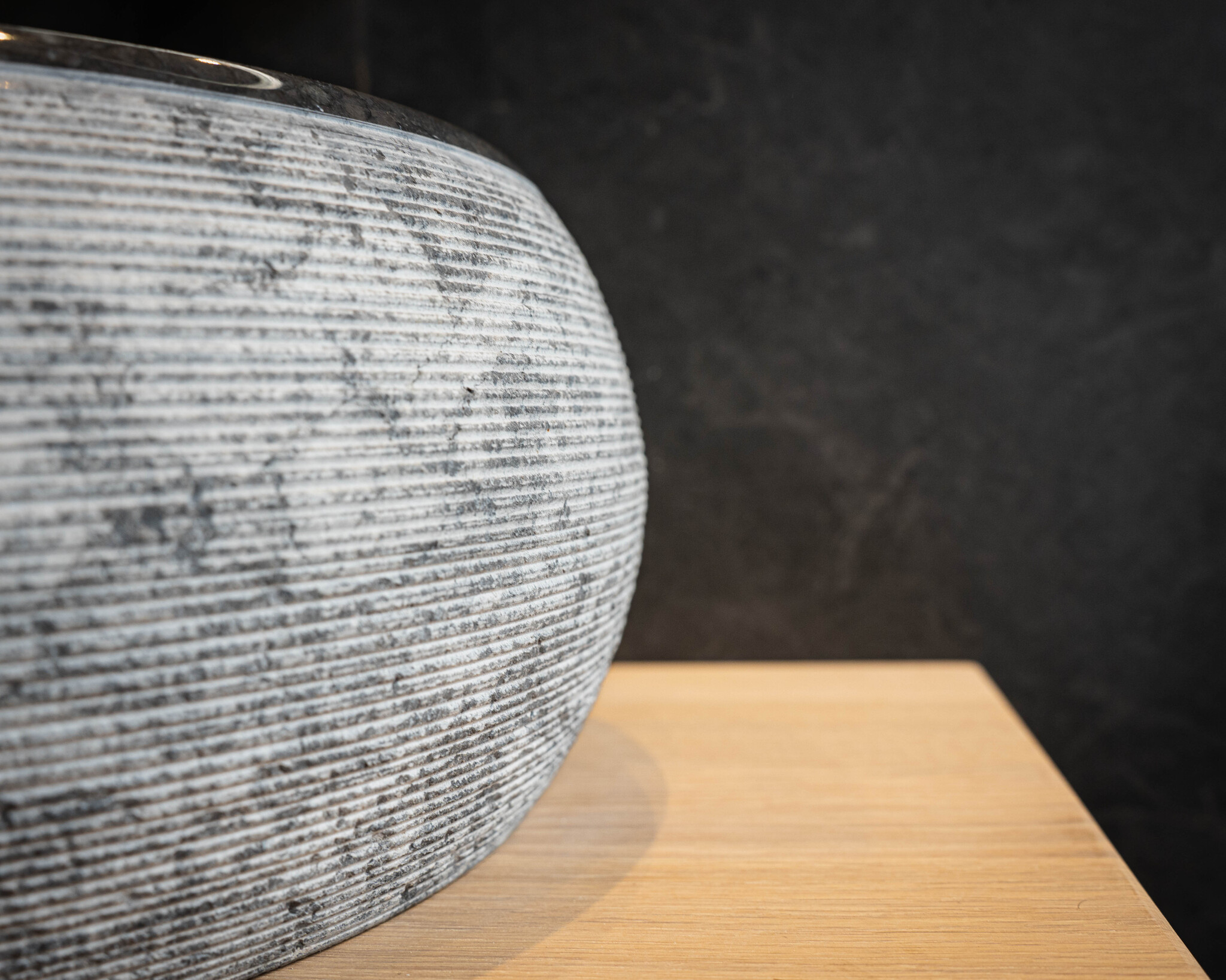 Loutro Bathroomware Waskom Natuursteen | Gefrijnd | 2 Maten
