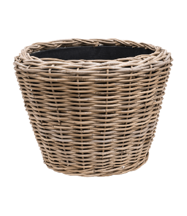Rene Houtman Drypot Bloempot Rattan Outdoor - 4 Maten