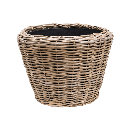 Rene Houtman Drypot Bloempot Rattan Outdoor - 4 Maten