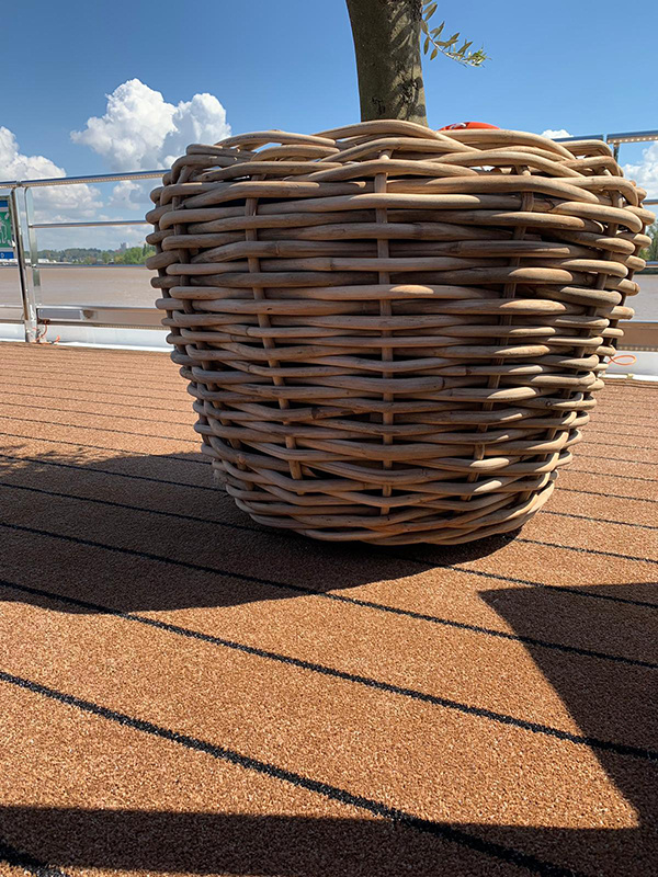 Rene Houtman Drypot Bloempot Rattan Outdoor - 4 Maten